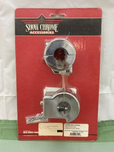 Show Chrome 51-333 Chrome Switch Boxes New Genuine