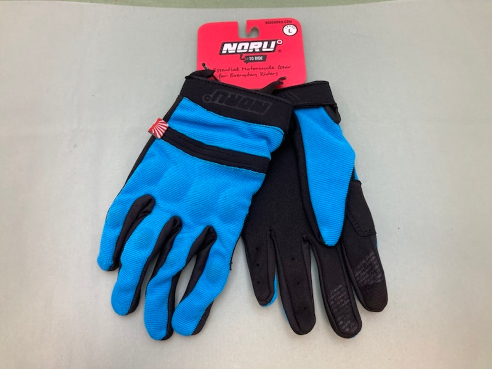 Noru 7412-2111-06 Pawa Glove Cyan LRG New Genuine