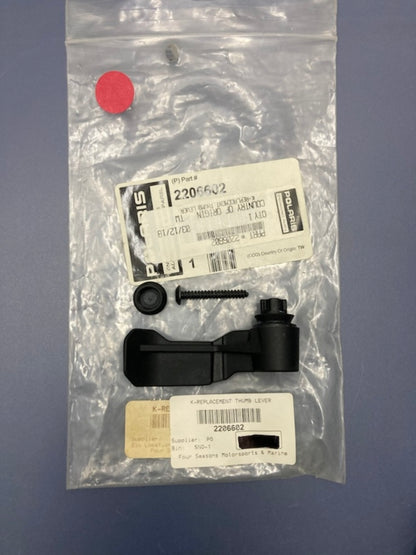 Polaris 2206602 Replacement Thumb Lever Kit New Genuine