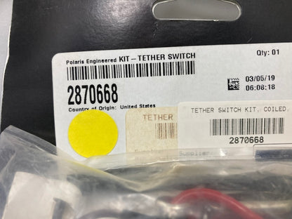 Polaris 2870668 Coiled Tether Kill Switch Kit New Genuine