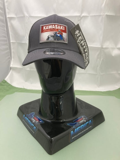Kawasaki K000-4083-GYLX Heritage ODSC Cap GLYX New Era 39Thirty L/XL New Genuine
