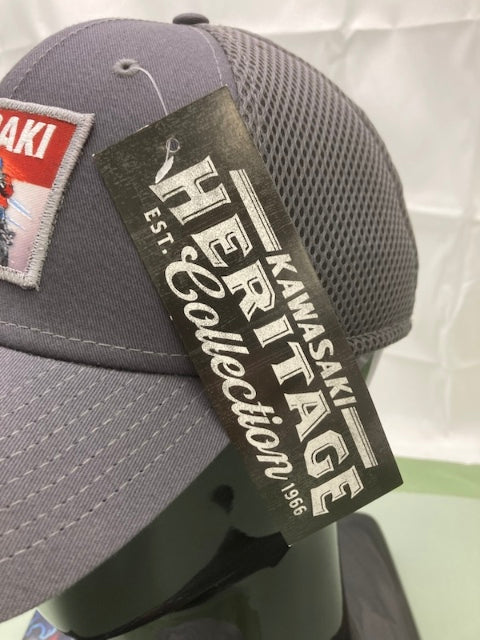 Kawasaki K000-4083-GYLX Heritage ODSC Cap GLYX New Era 39Thirty L/XL New Genuine