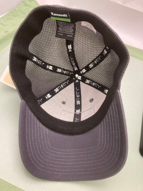 Kawasaki K000-4083-GYLX Heritage ODSC Cap GLYX New Era 39Thirty L/XL New Genuine
