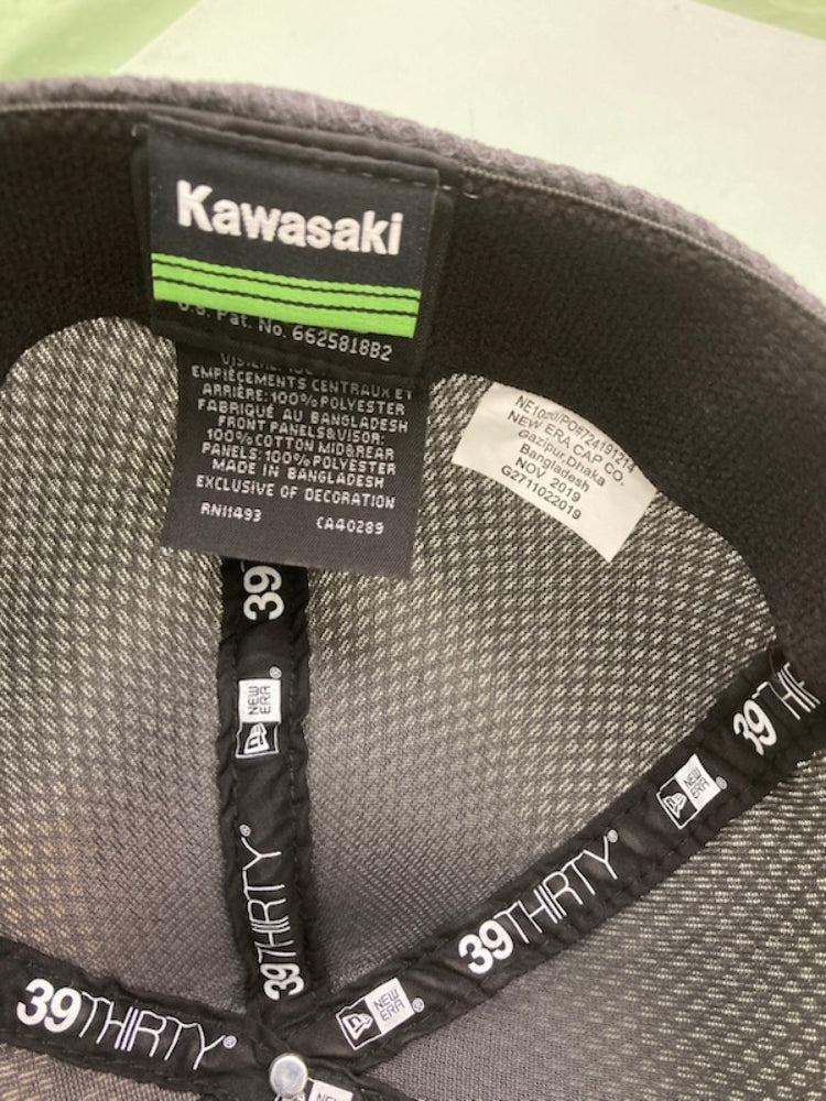 Kawasaki K000-4083-GYLX Heritage ODSC Cap GLYX New Era 39Thirty L/XL New Genuine