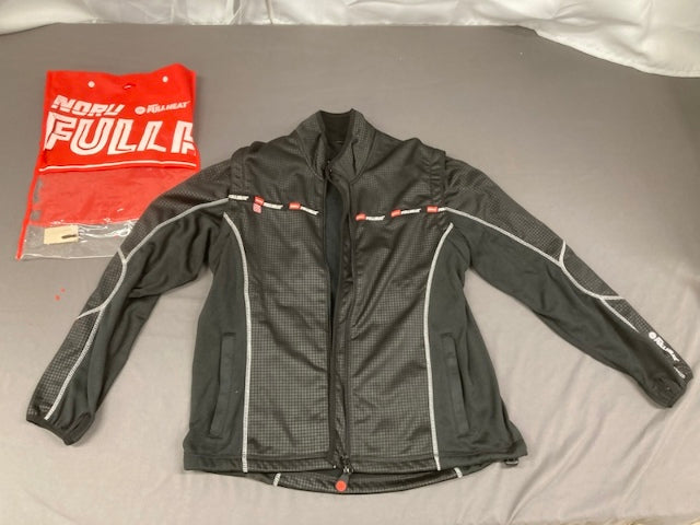 NORU 7256-2105-05 Full Heat Mid Layer Black Riding Jacket Size Med New Genuine