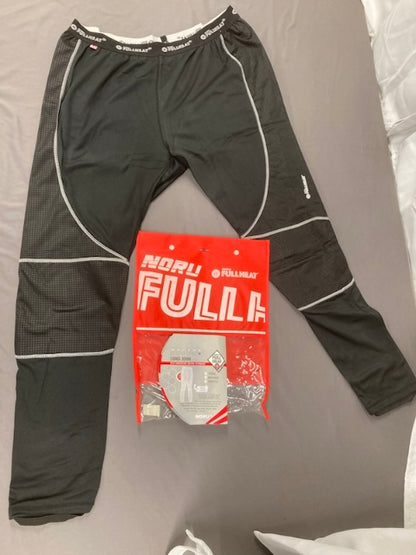 NORU 7204-2105-09 Full Heat Long John Black Size 3XL New Genuine