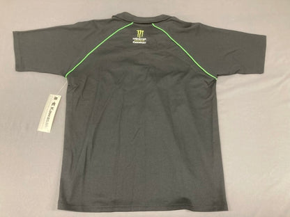Kawasaki K108-2250-BKMD Men's Monster Energy Polo Black Size Medium New Genuine