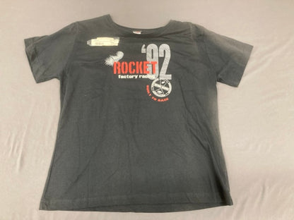 Joe Rocket 768-2004 Ladie's Factory Racing T-Shirt Black Size Large New Genuine