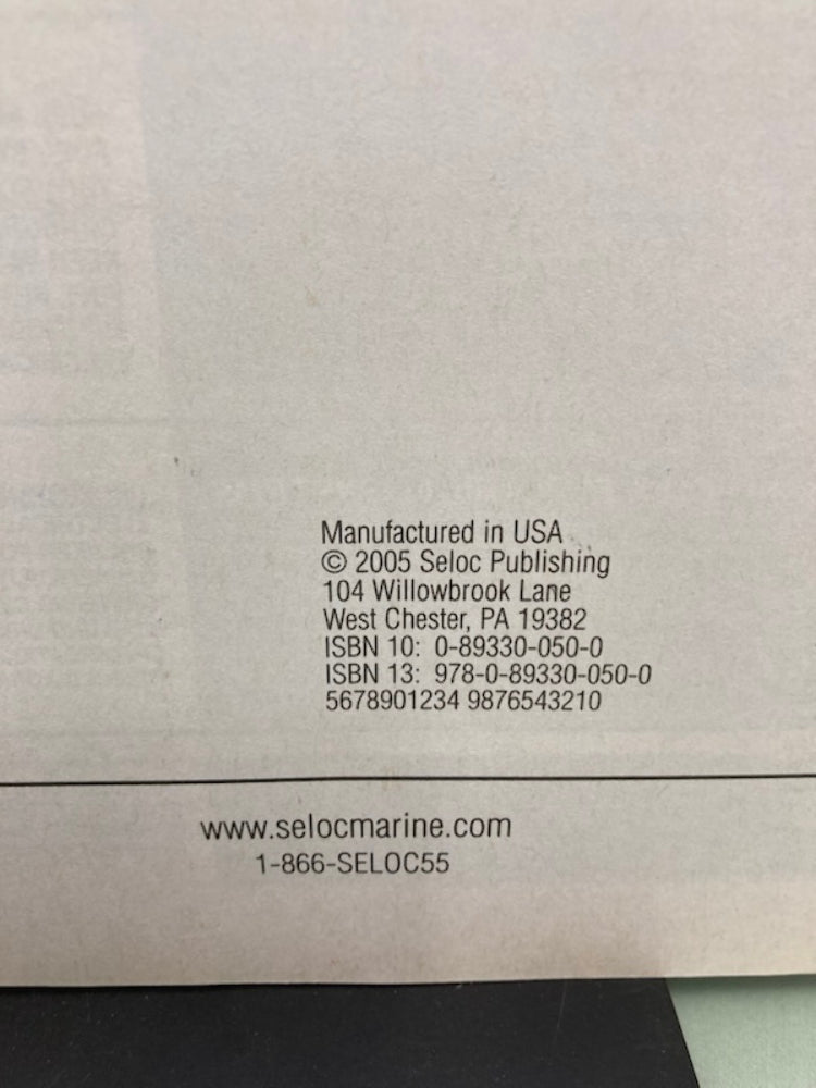Seloc 1600 Suzuki Outboard Motor Repair Manual 1988-2003 Genuine
