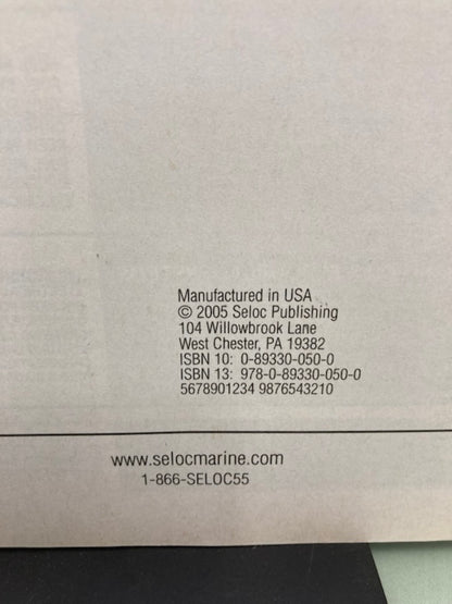 Seloc 1600 Suzuki Outboard Motor Repair Manual 1988-2003 Genuine