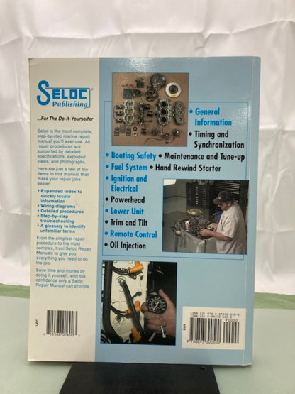 Seloc 1600 Suzuki Outboard Motor Repair Manual 1988-2003 Genuine