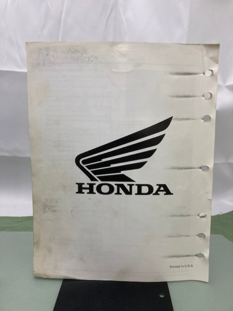 Honda 61MCV05 VTX1800N/R/S/T Service Manual 2006 w/ Setup Instructions Genuine