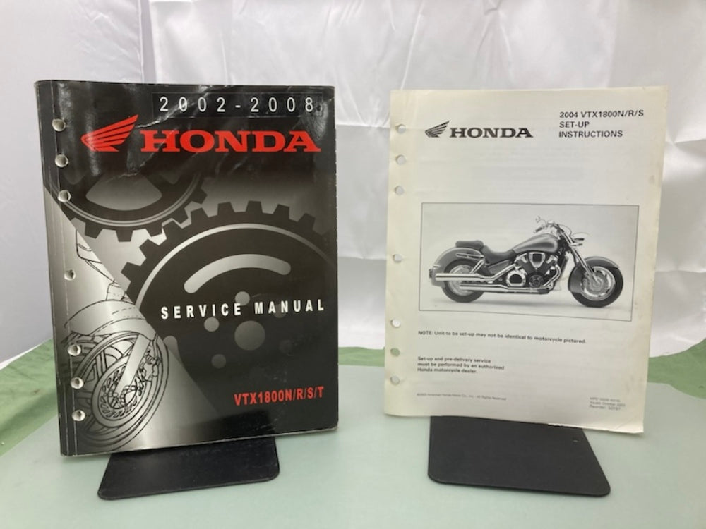 Honda 61MCV05 VTX1800N/R/S/T Service Manual 2006 w/ Setup Instructions Genuine