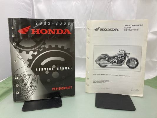 Honda 61MCV05 VTX1800N/R/S/T Service Manual 2006 w/ Setup Instructions Genuine
