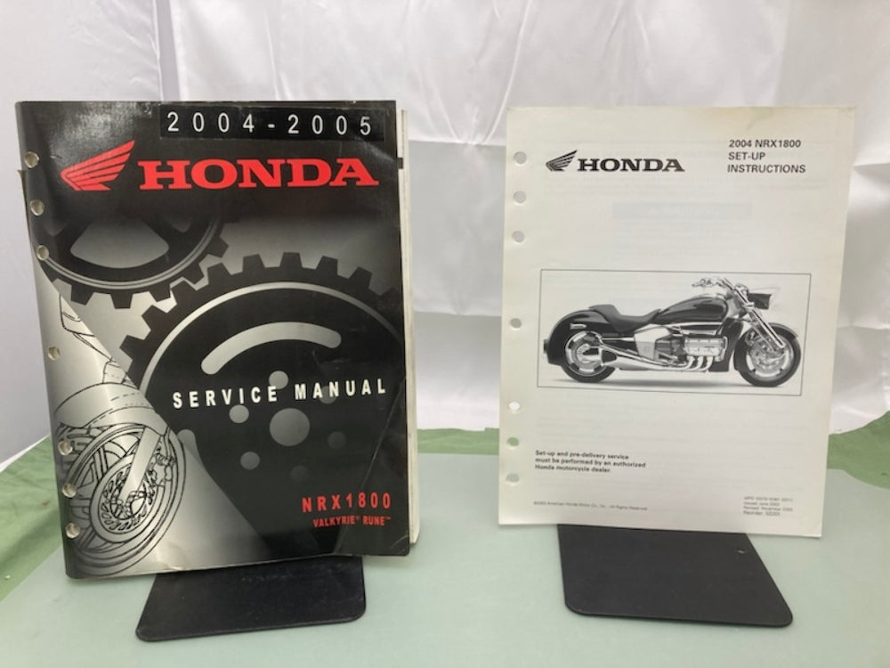 Honda 61MEC00 NRX1800 Valkyrie Rune Serv Manual '03 w/ Setup Instruction Genuine