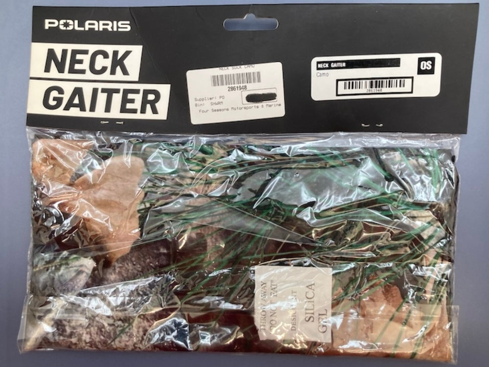 Polaris 2861948 Neck Gaiter (Camo) New Genuine