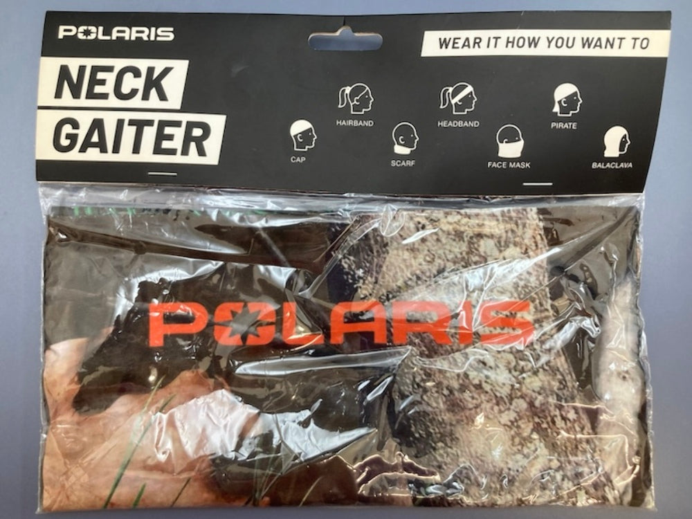 Polaris 2861948 Neck Gaiter (Camo) New Genuine
