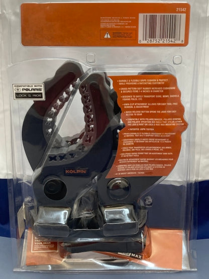 Kolpin 21542 Ratcheting Rhino Grip Clamps, Polaris 2881575 New Genuine