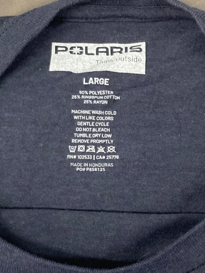 Polaris 286462006 Men's Shield Tee (T-Shirt, Navy, Large) New Genuine