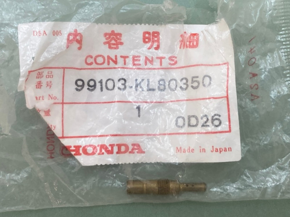 Honda 99103-KL80350 Jet,Slow,#35 New Genuine