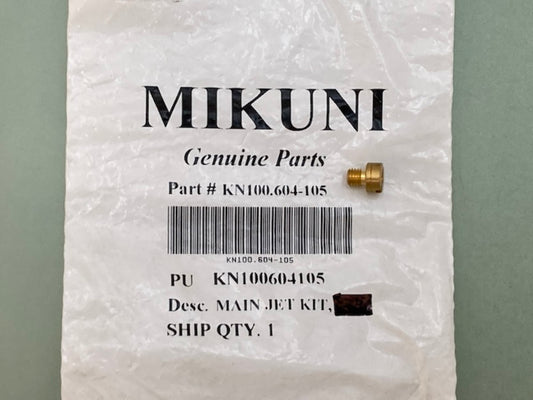 Mikuni KN100.604-105 Jet, Main, #105 New Genuine