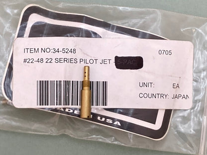 Qty 2 DG Performance 34-5248 Jet, Pilot, #48 New Genuine