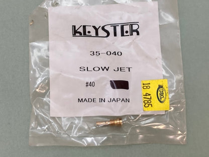 Keyster 35-040 Jet, Slow, #40 New Genuine