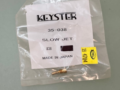 Keyster 35-038 Jet, Slow, #38 New Genuine