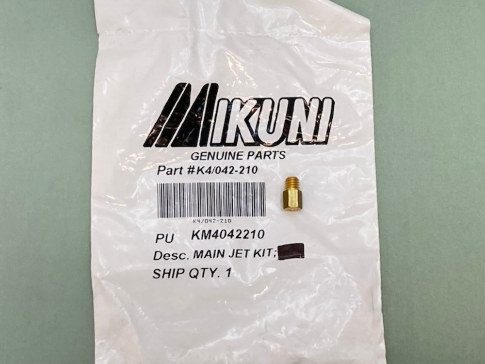 Mikuni K4/042-210 Jet, Main, #210 New Genuine