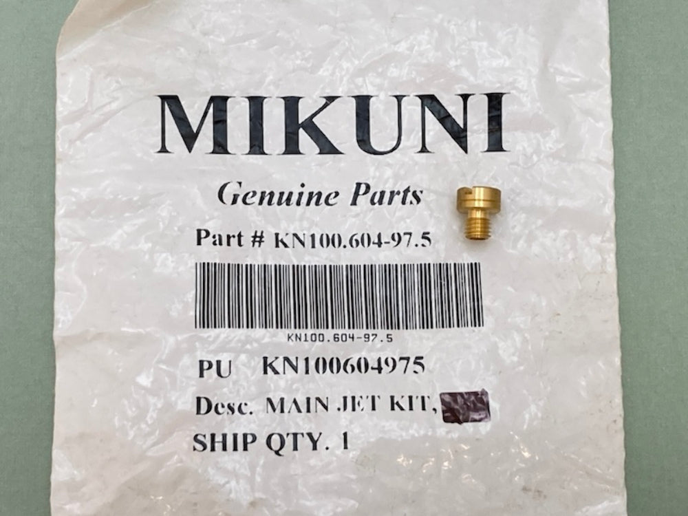 Mikuni KN100.604-97.5 Jet, Main, #97.5 New Genuine