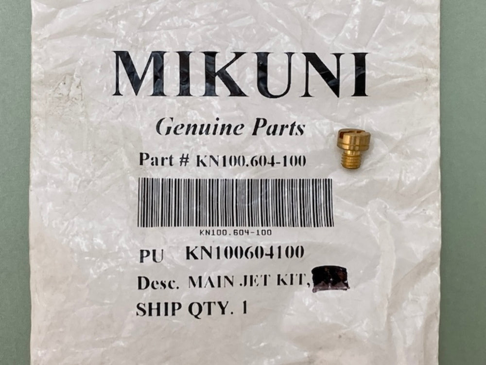 Mikuni KN100.604-100 Jet, Main, #100 New Genuine