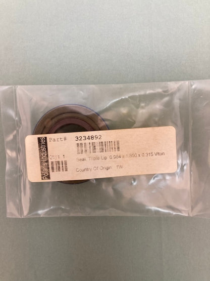 Polaris 3234892 Viton Triple Lip Seal New Genuine