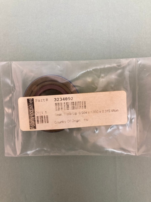 Polaris 3234892 Viton Triple Lip Seal New Genuine