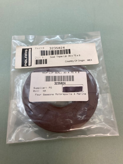 Polaris 3235824 Trip Lip Seal, 30 x 75 x 8, New Genuine