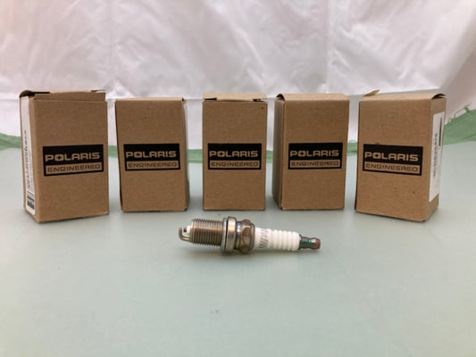 Qty 5 Polaris 3023515 14mm spark plug New Genuine