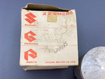 Suzuki 12110-41603-025 Engine Piston New Genuine