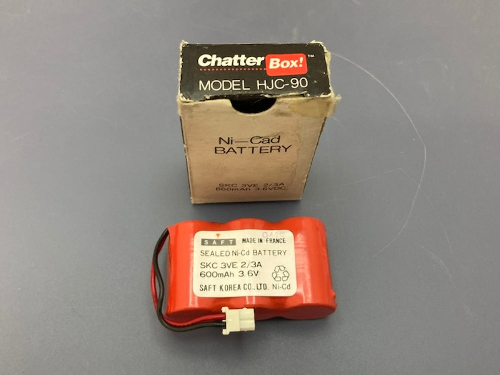 Chatter Box HJC-90 Saft Sealed Battery New Genuine