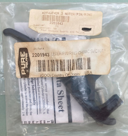 Polaris 2201943 3-Notch Brake Lever Kit New Genuine