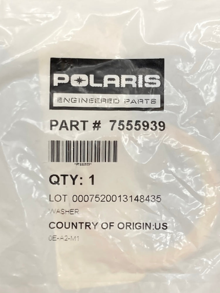 QTY 2 Polaris 7555939 Washer New Genuine