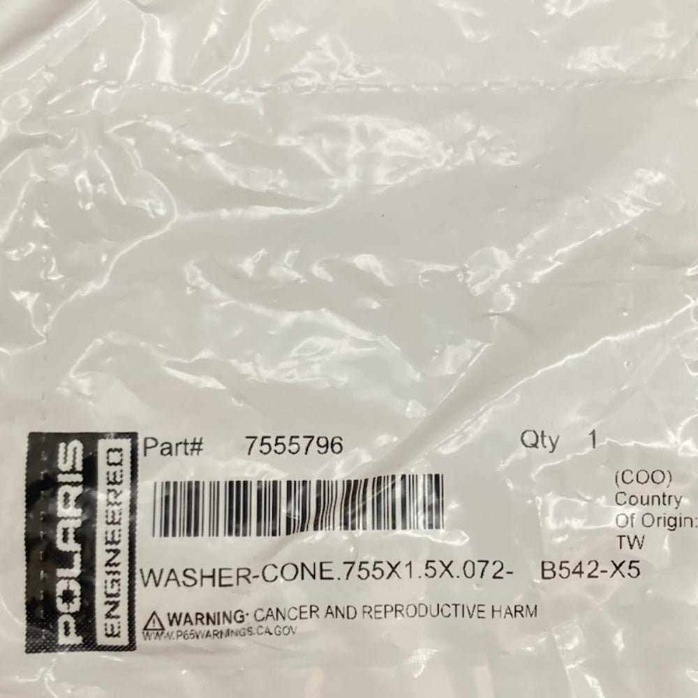 Polaris 7555796 Cone Washer New Genuine