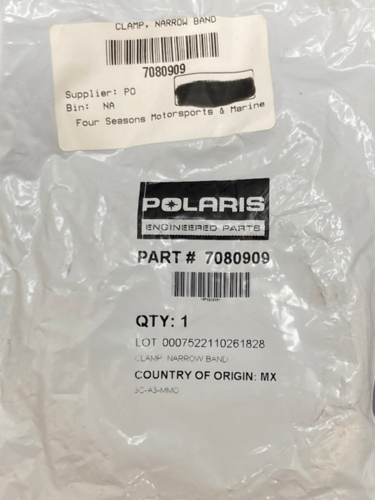Polaris 7080909 Narrow Band Clamp New Genuine