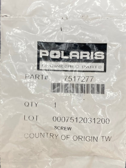 QTY 2 Polaris 7517277 Screw New Genuine