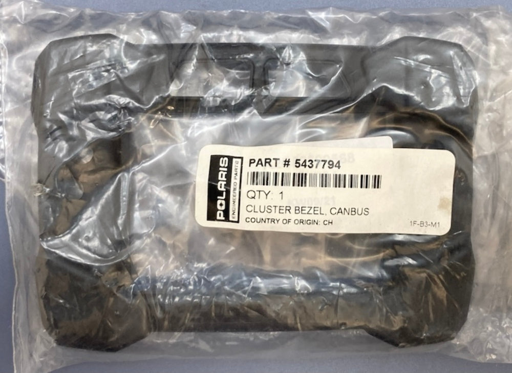 Polaris 5437794 Speedometer Instrument Cluster Bezel New Genuine