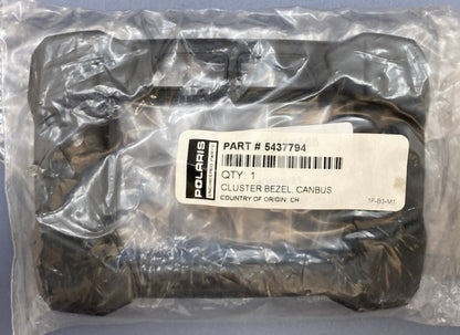Polaris 5437794 Speedometer Instrument Cluster Bezel New Genuine