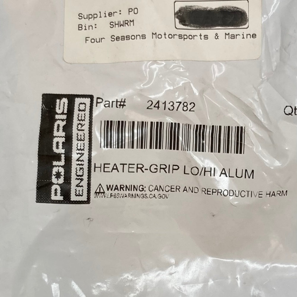 Polaris 2413782 Aluminum Lo/Hi Grip Heater Element New Genuine