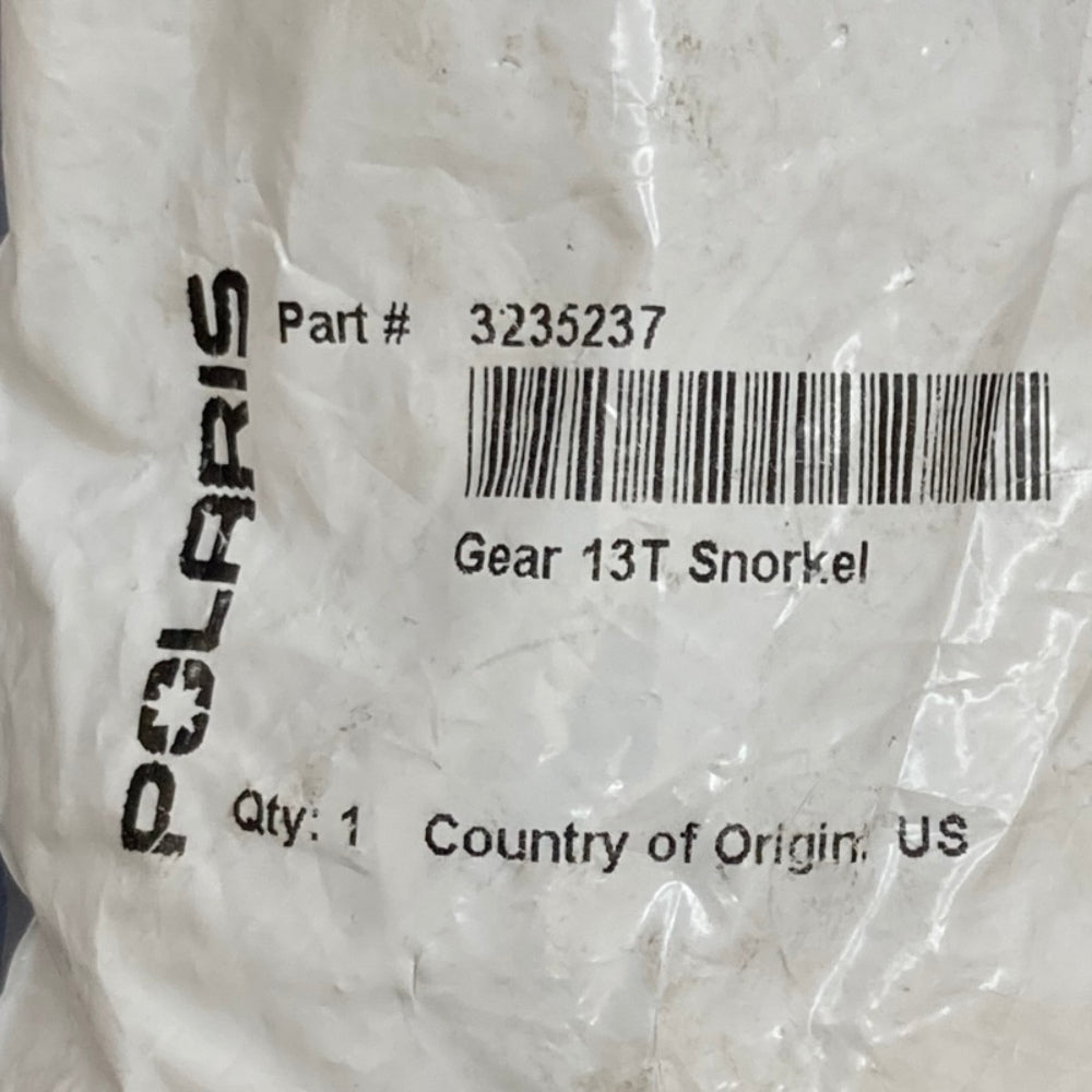 Polaris 3235237 Front Output, 13-Tooth/Snorkel Gear New Genuine