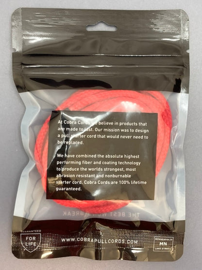 Polaris 2889919 X Cobra Cord HP Pull Start Cord (Red) New Genuine