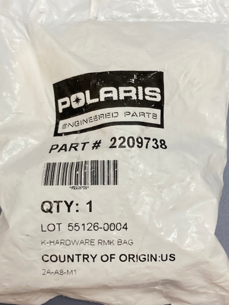 Polaris 2209738 RMK Storage Bag Service Kit New Genuine