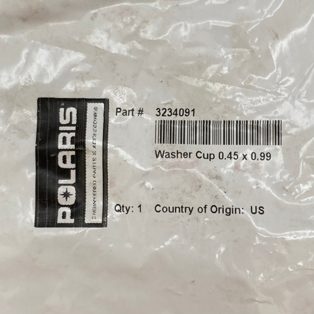 Polaris 3234091 Transmission Cup Washer New Genuine