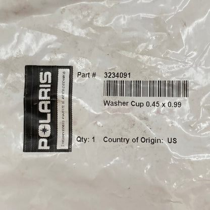 Polaris 3234091 Transmission Cup Washer New Genuine